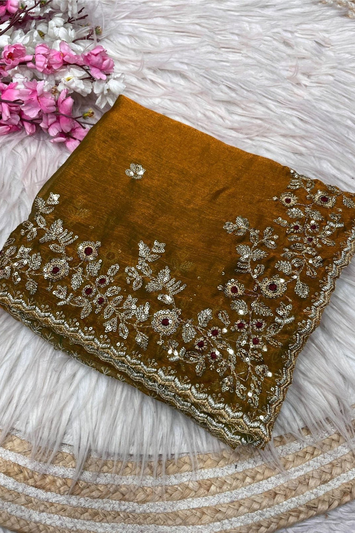 Malati Melody Fancy Chiffon Saree