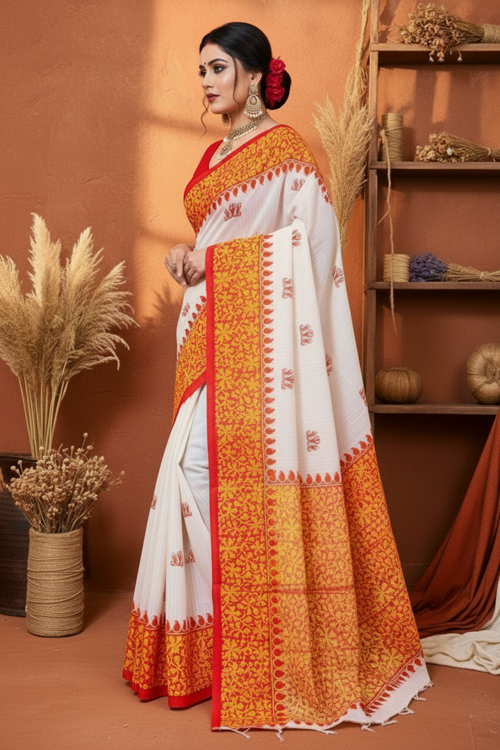 Chhaya Alo -Cotton Handloom Saree