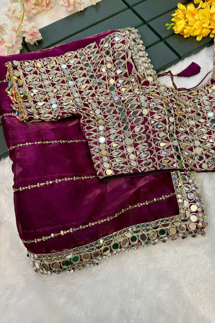 Glory of Jimmy Choo Silk Saree