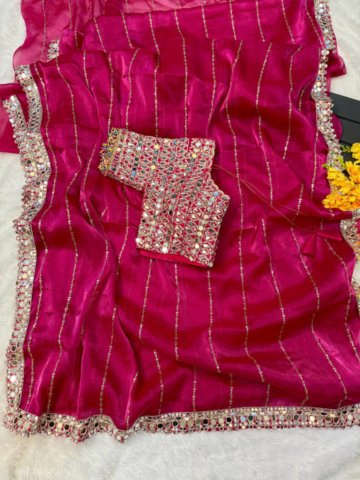Glory of Jimmy Choo Silk Saree