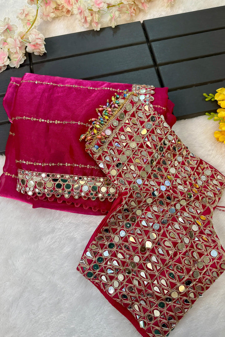 Glory of Jimmy Choo Silk Saree