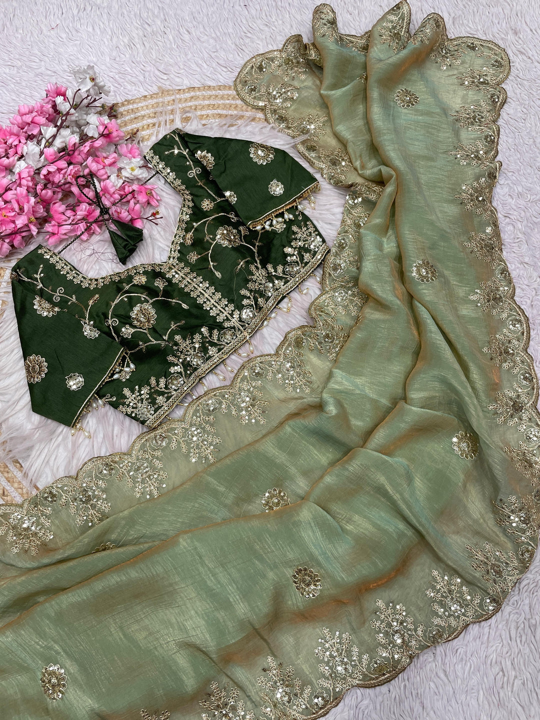 Soul Mate Vichitra Silk Saree