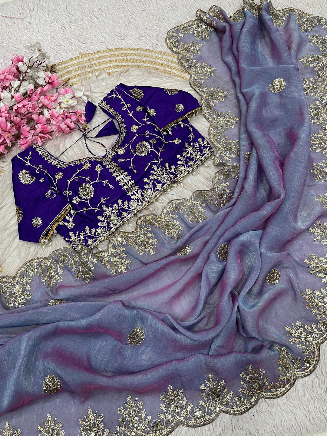 Soul Mate Vichitra Silk Saree