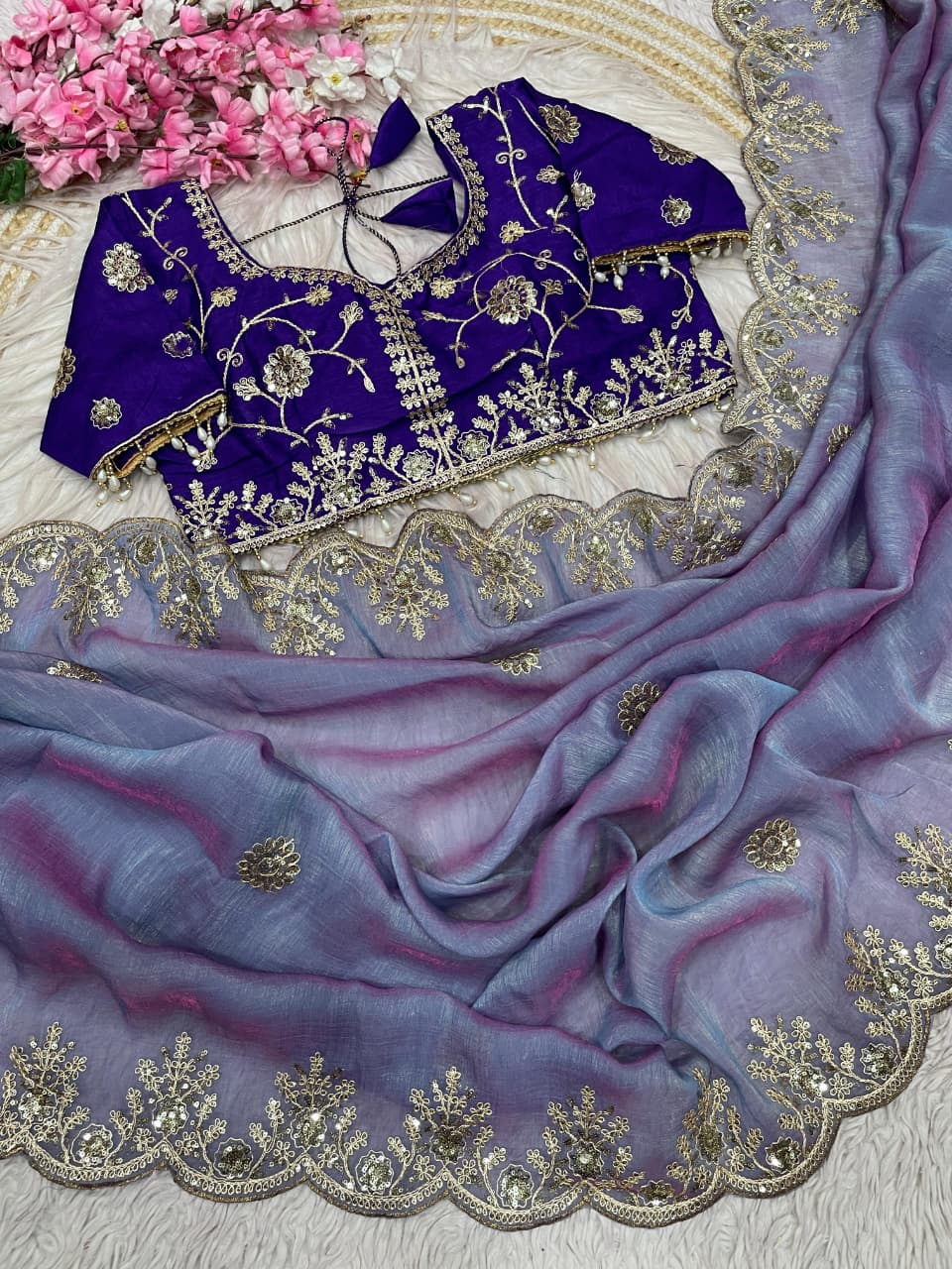 Soul Mate Vichitra Silk Saree