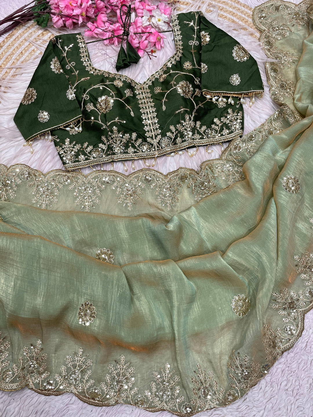 Soul Mate Vichitra Silk Saree