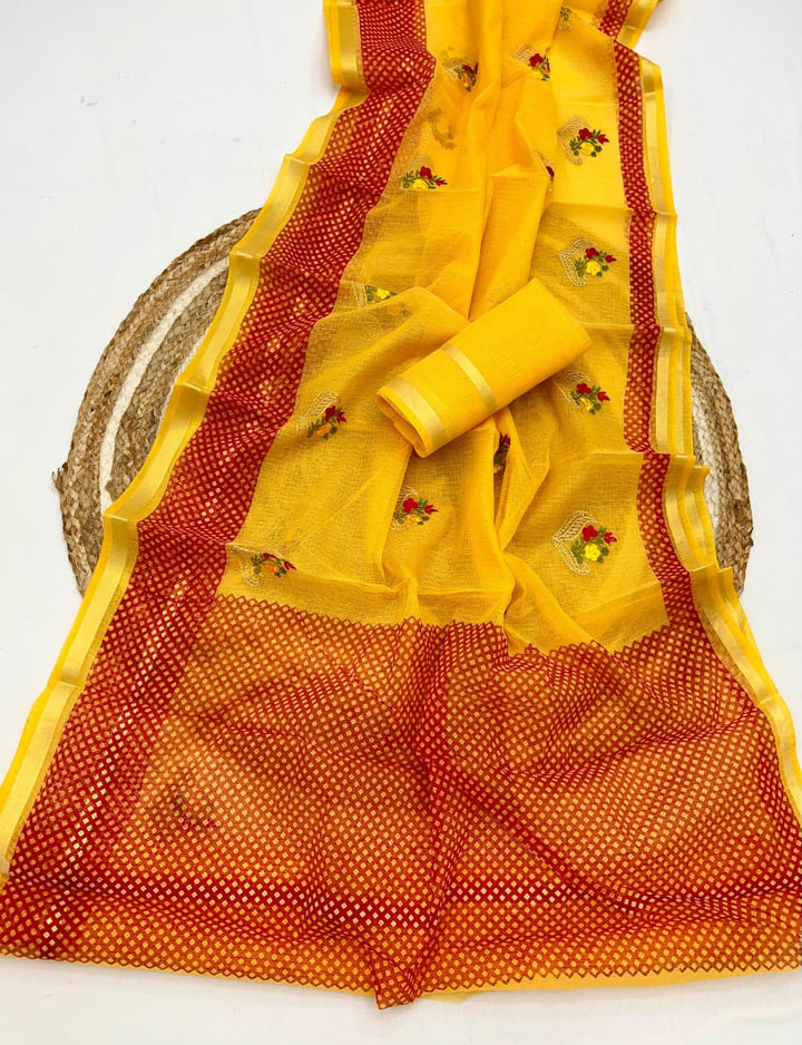 Flowing Secrets Kota Doriya Saree
