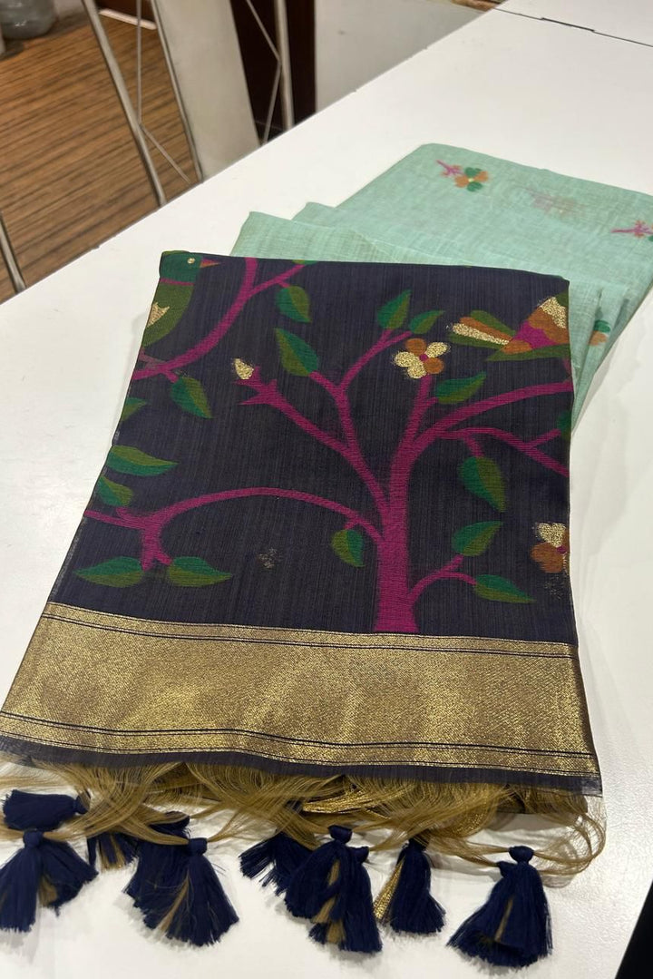 Modern Beauty Muga Cotton Saree