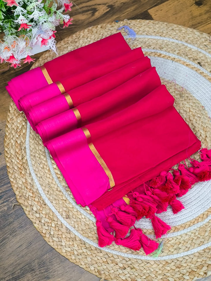 Mrigtrishna Mul Cotton Saree