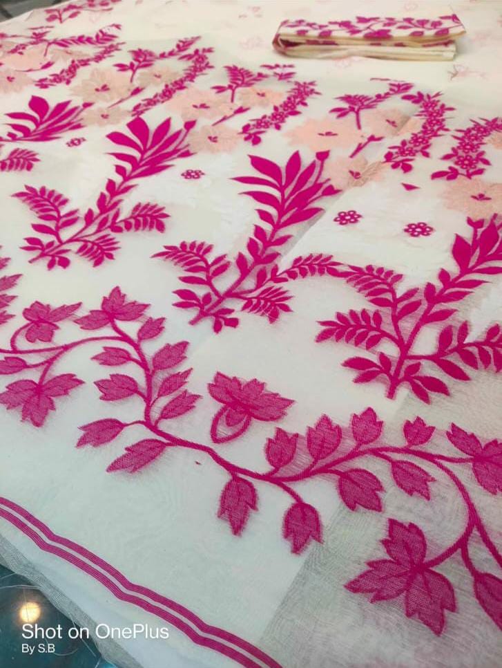 Moniharini Dhakai Jamdani Saree