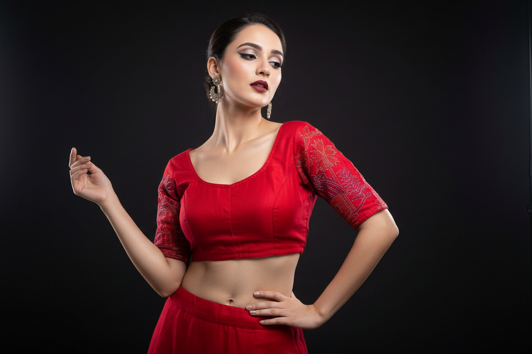 Kantha Queen - Handwork Blouse