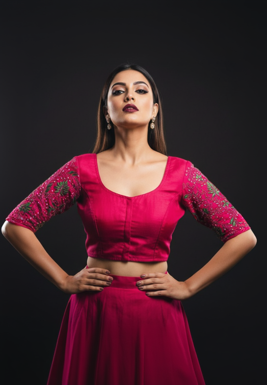 Kantha Queen - Handwork Blouse