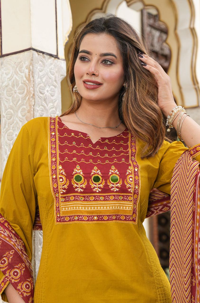 In Fashion Cotton Kurti Set