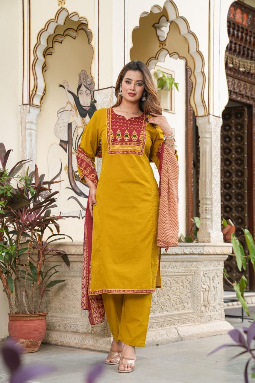 In Fashion Cotton Kurti Set