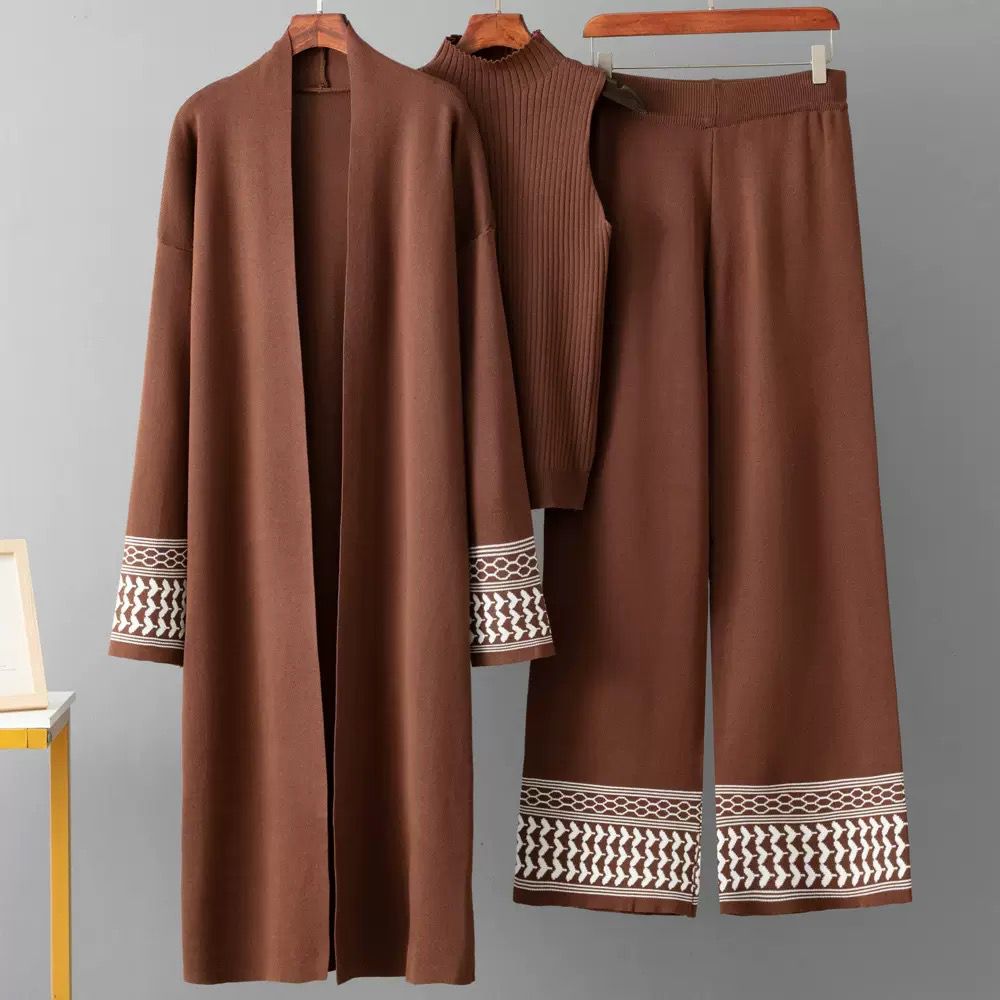 Snow Glow Woolen Coord Set