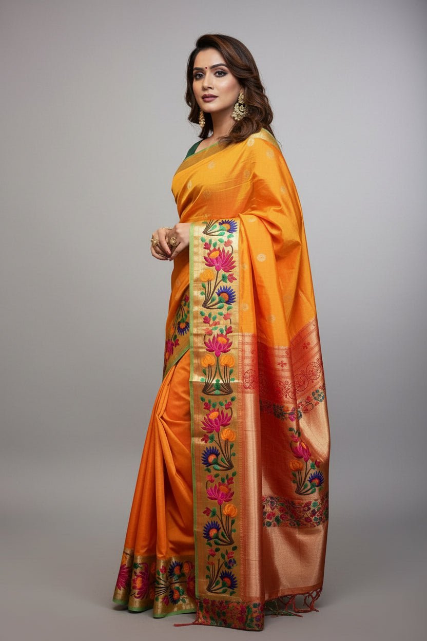 Fair Of Paithani Silk Saree