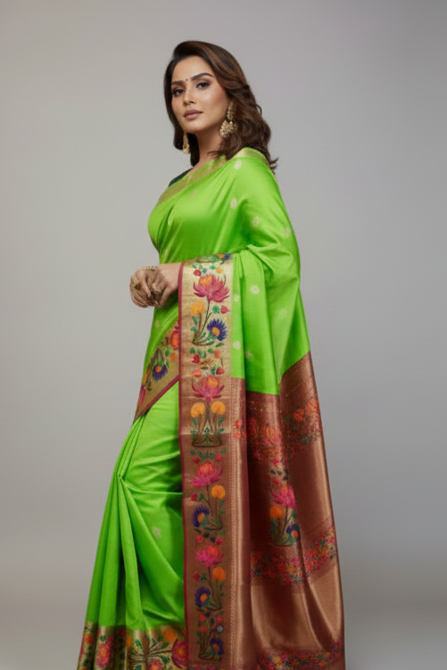 Fair Of Paithani Silk Saree