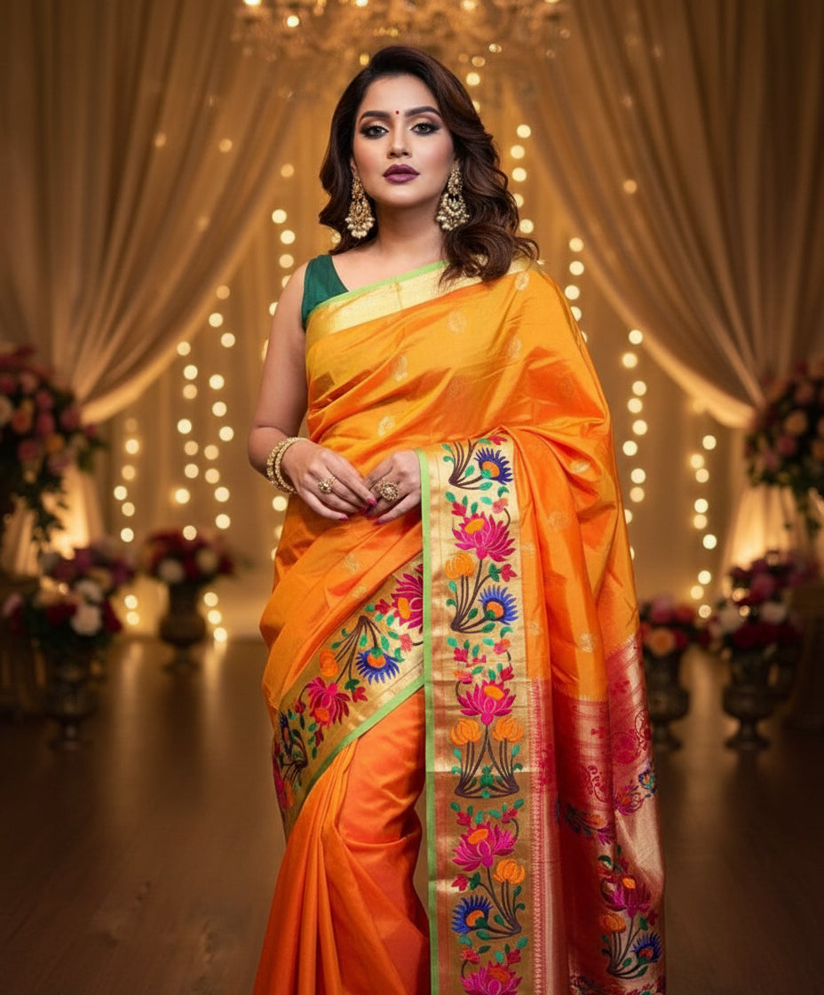 Fair Of Paithani Silk Saree