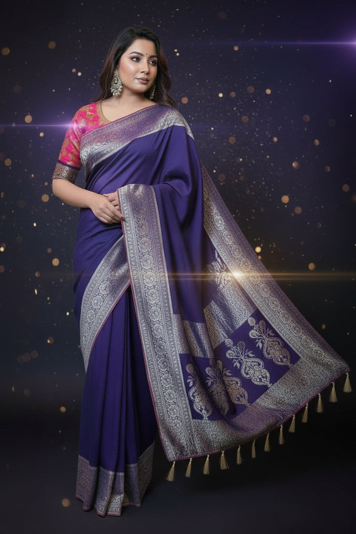 Anokhi - Designer  Banarasi Dola Silk Saree