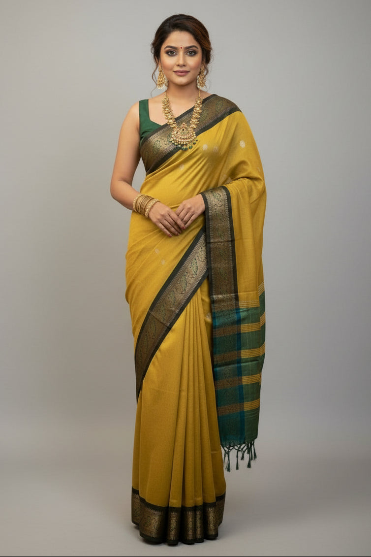 Jewel of Paithani Silk Saree