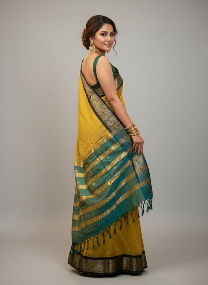 Jewel of Paithani Silk Saree