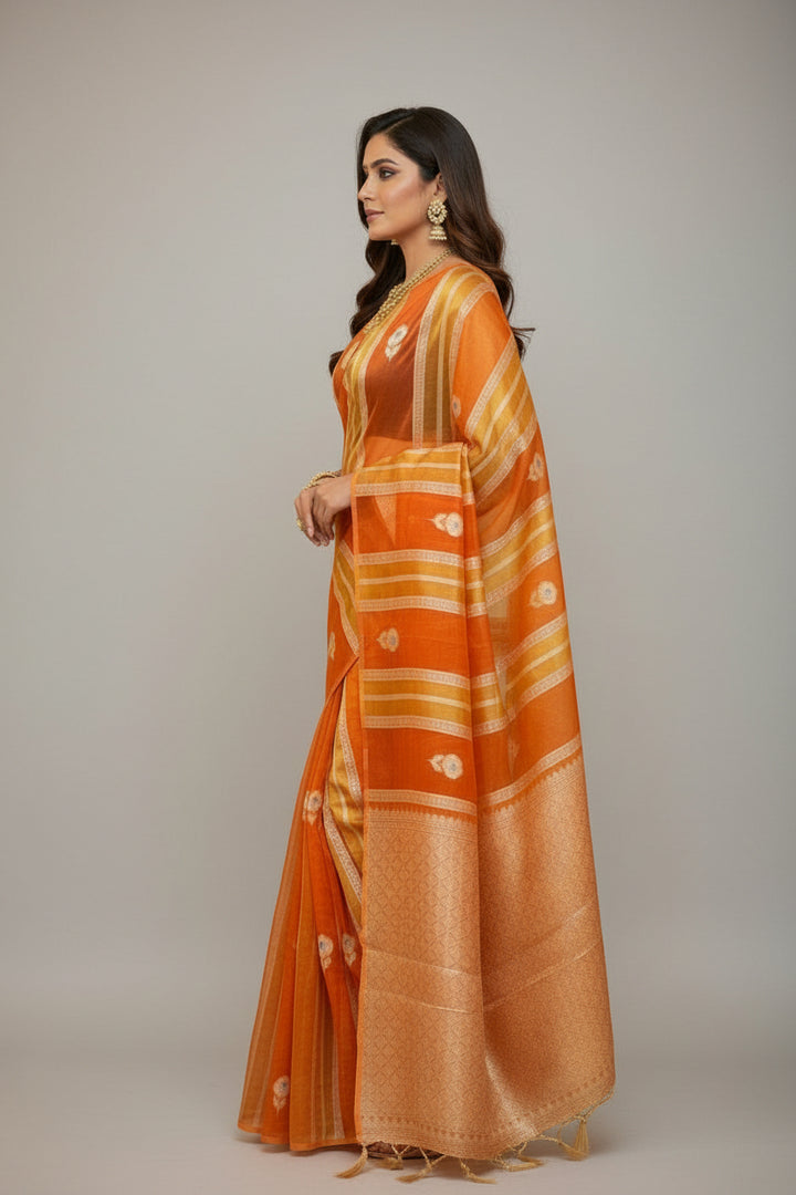 Close To You Banarasi Tissue Silk Saree