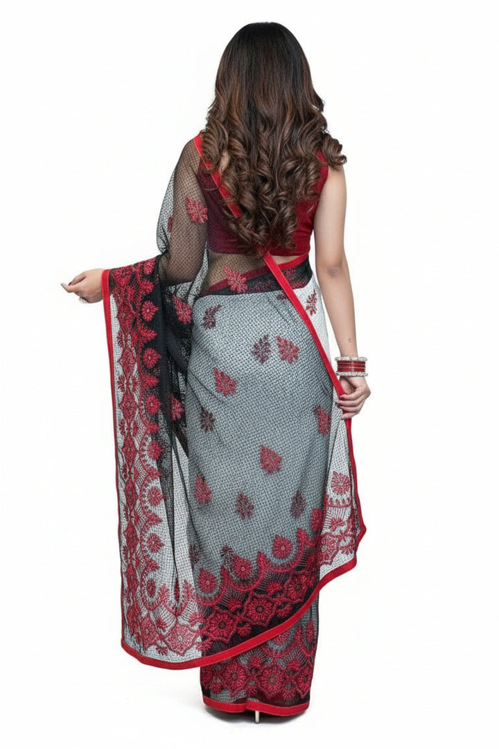 Sweetness and smile Resham kota Saree