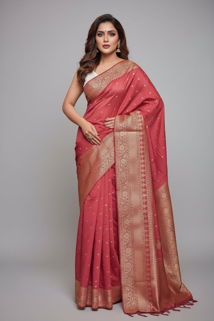 Sadgi Semi Georgette Banarasi Saree