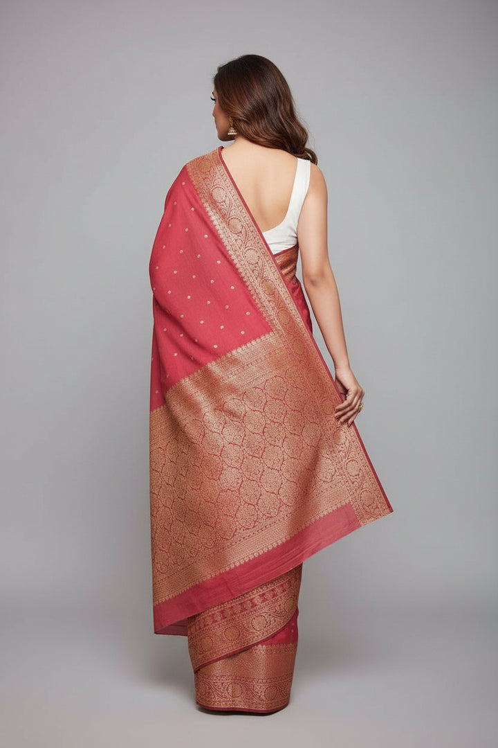 Sadgi Semi Georgette Banarasi Saree