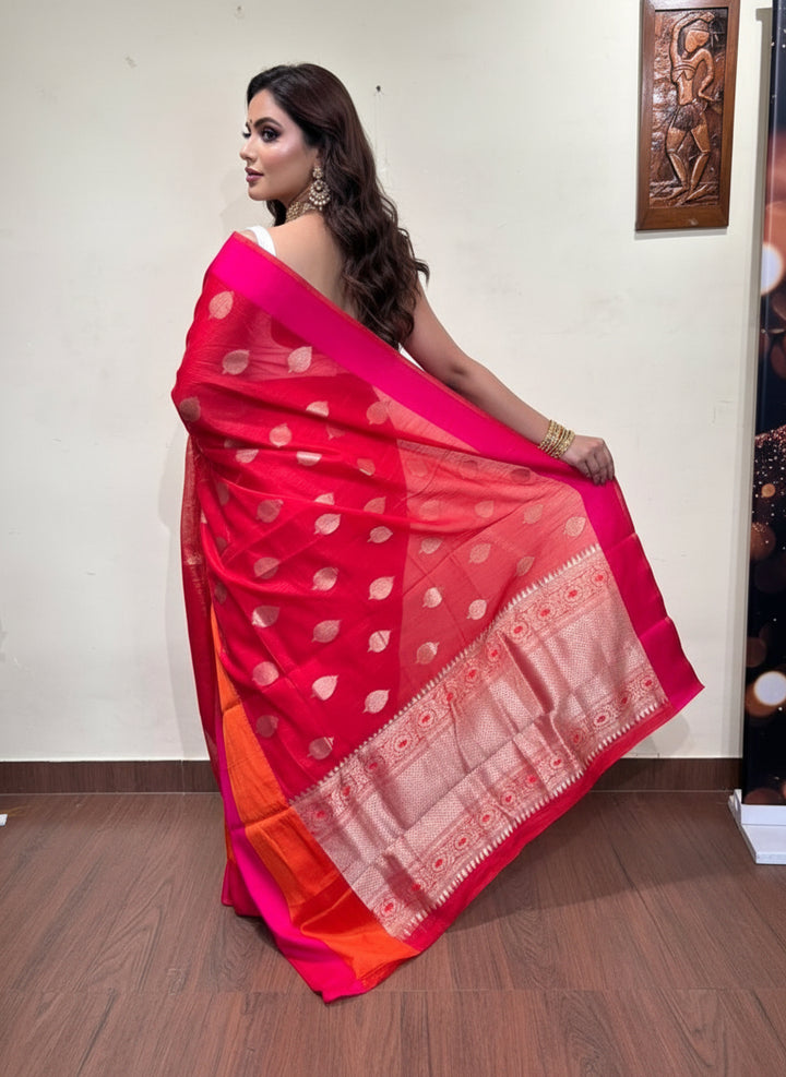 Banarasi Cotton Silk Saree