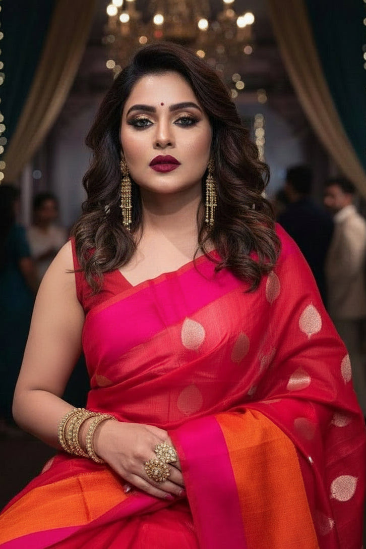 Banarasi Cotton Silk Saree