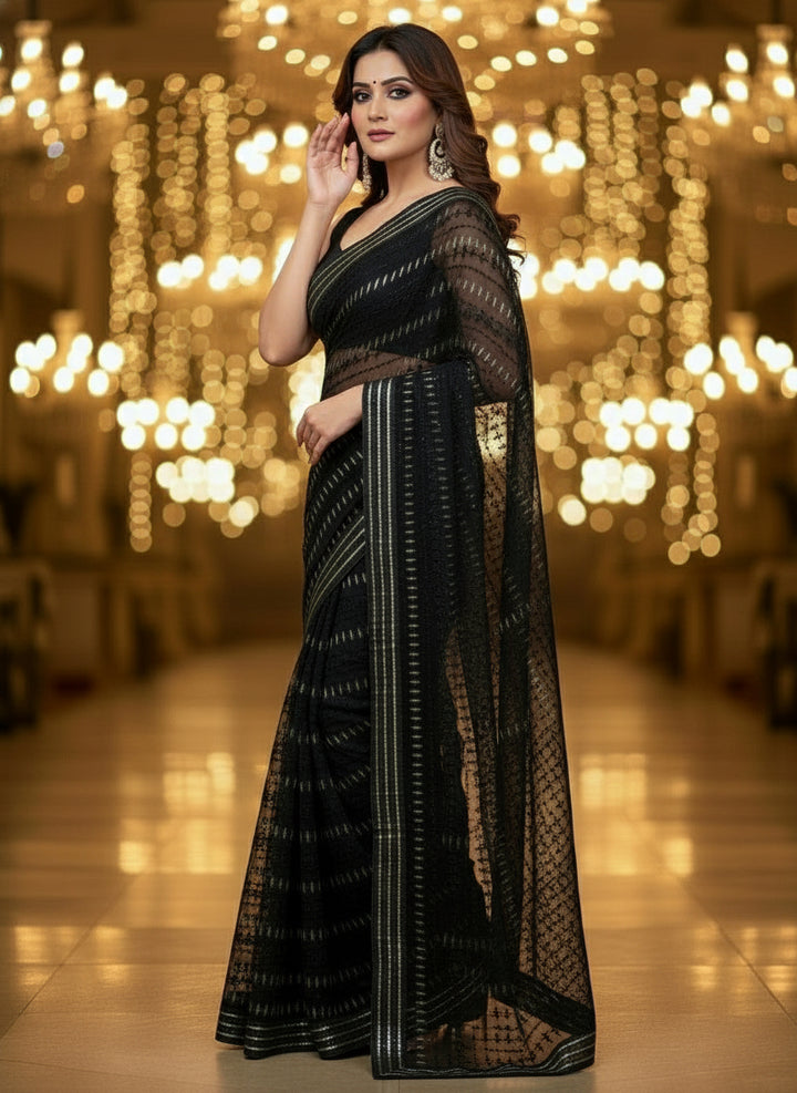 Spotlight On You- Sequins Saree