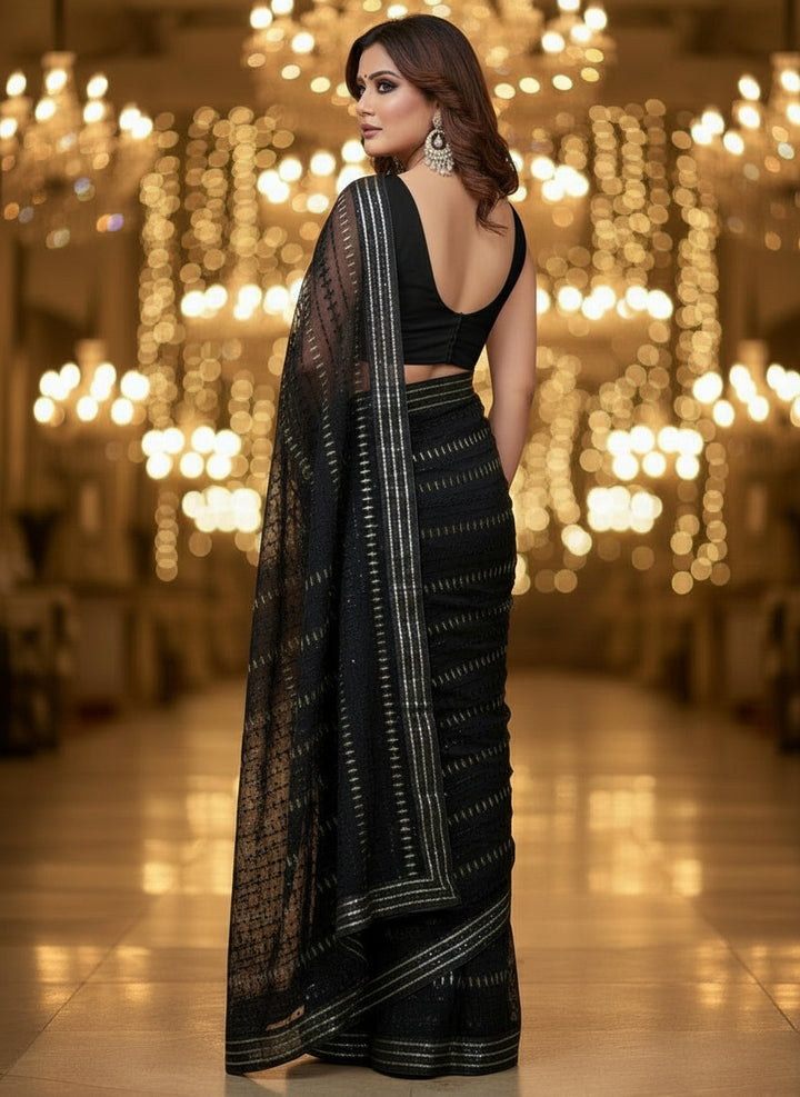 Spotlight On You- Sequins Saree