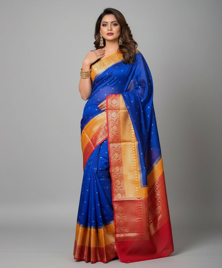 Imperial Weave - Semi Georgette Banarsi Saree