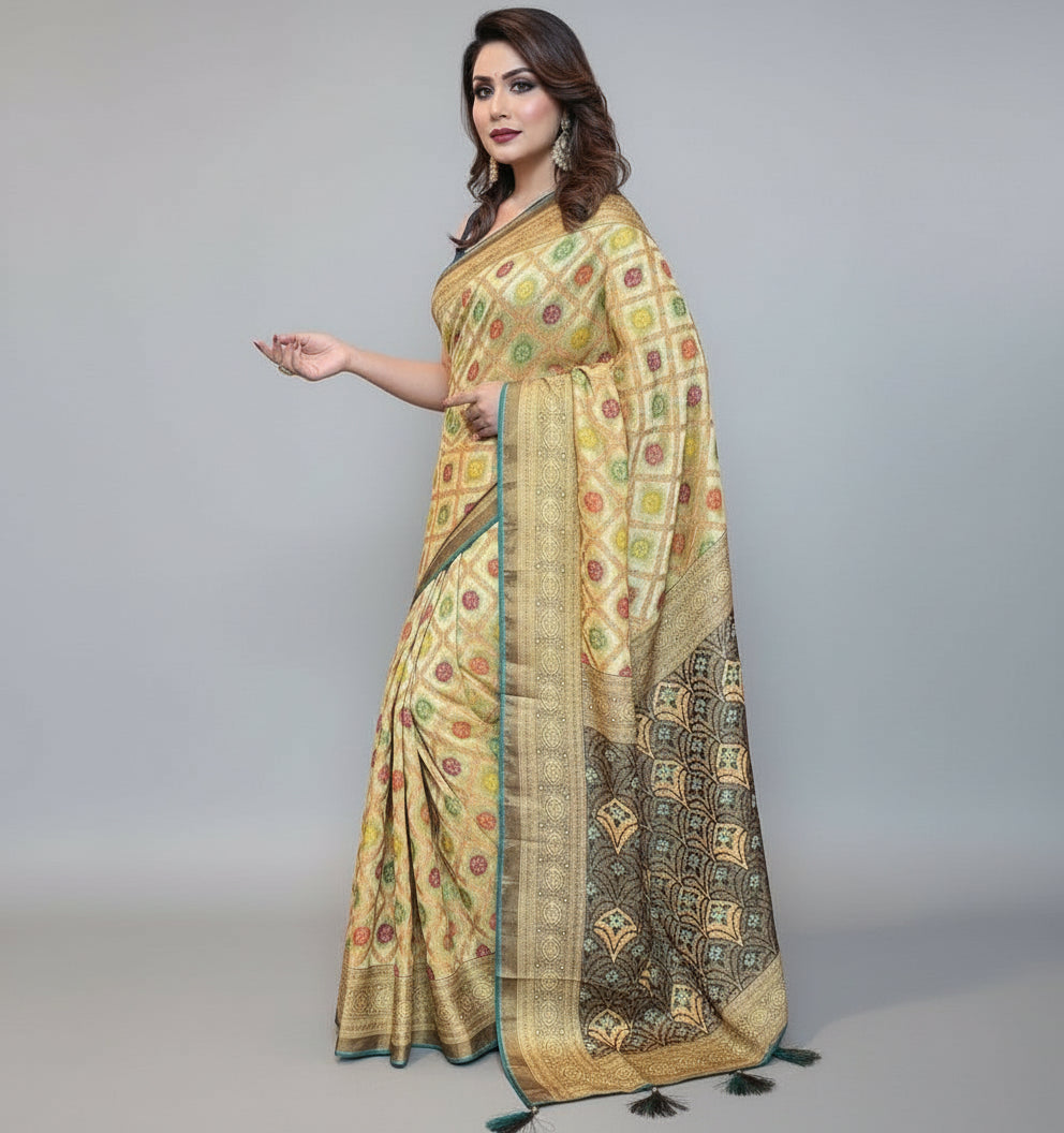 The Rain Designer Brasso Silk Saree