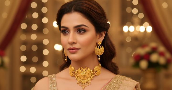 Suvarnakara - Gold Plated Jewellery Set