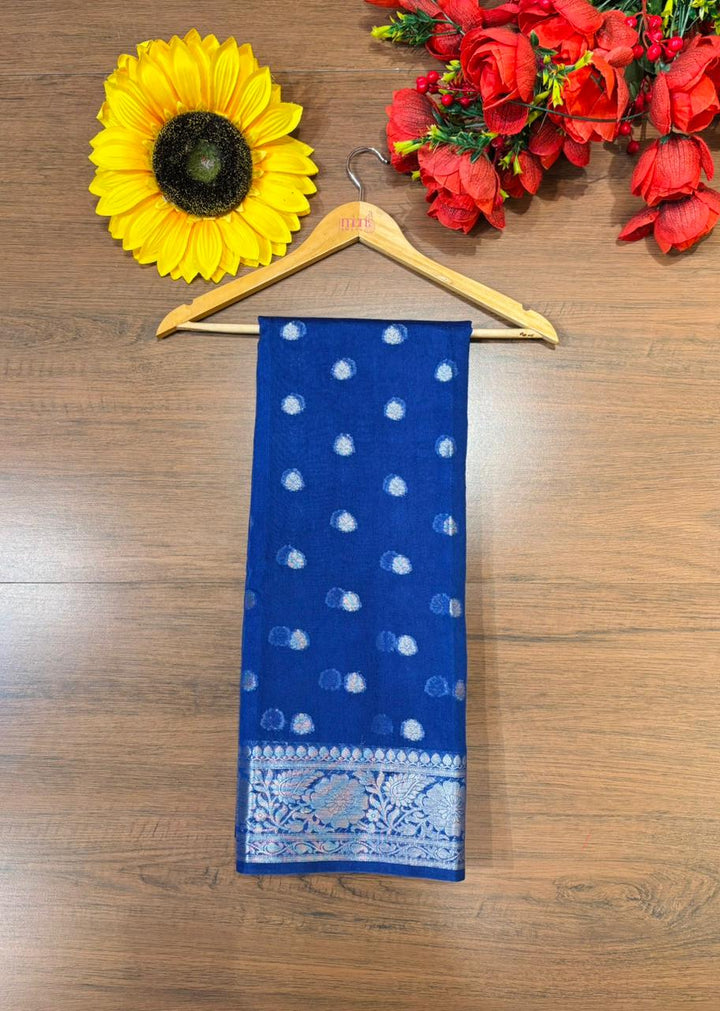 Swarnika -Banarasi Semi Georgette Saree