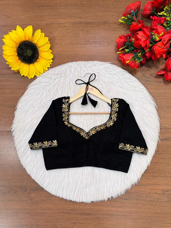 Style That Pops-Designer Blouse