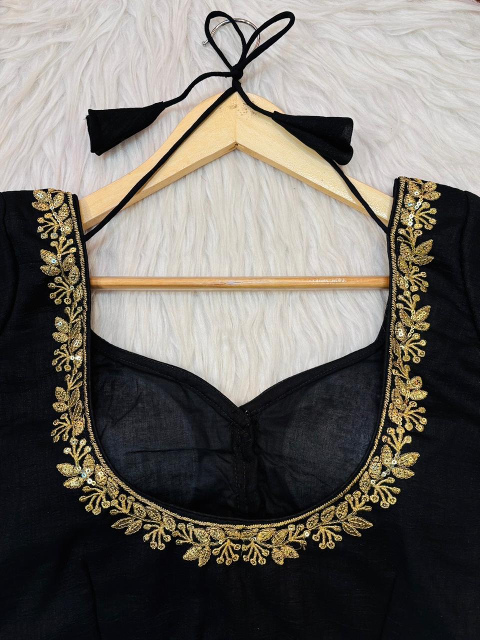 Style That Pops-Designer Blouse