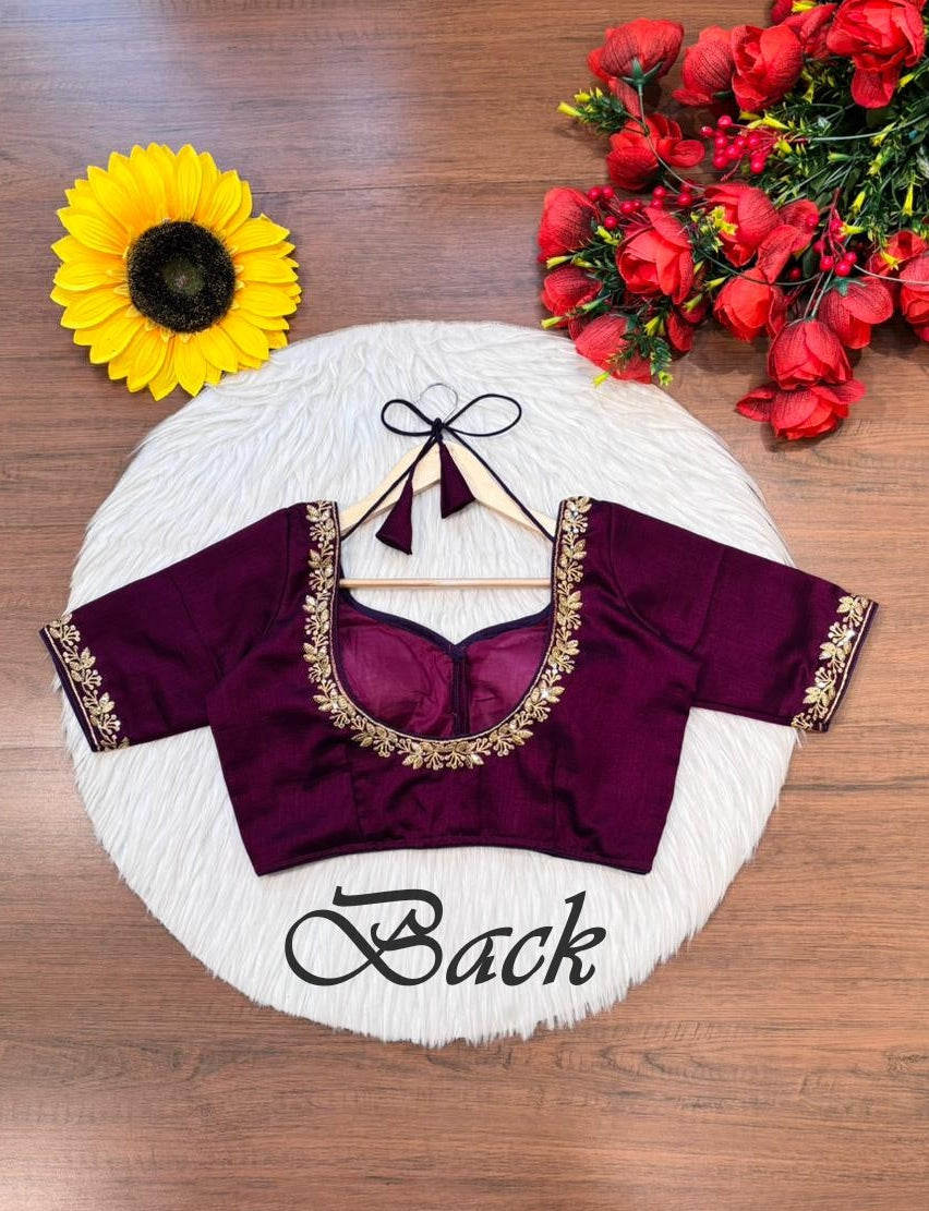 Style That Pops- Designer Blouse