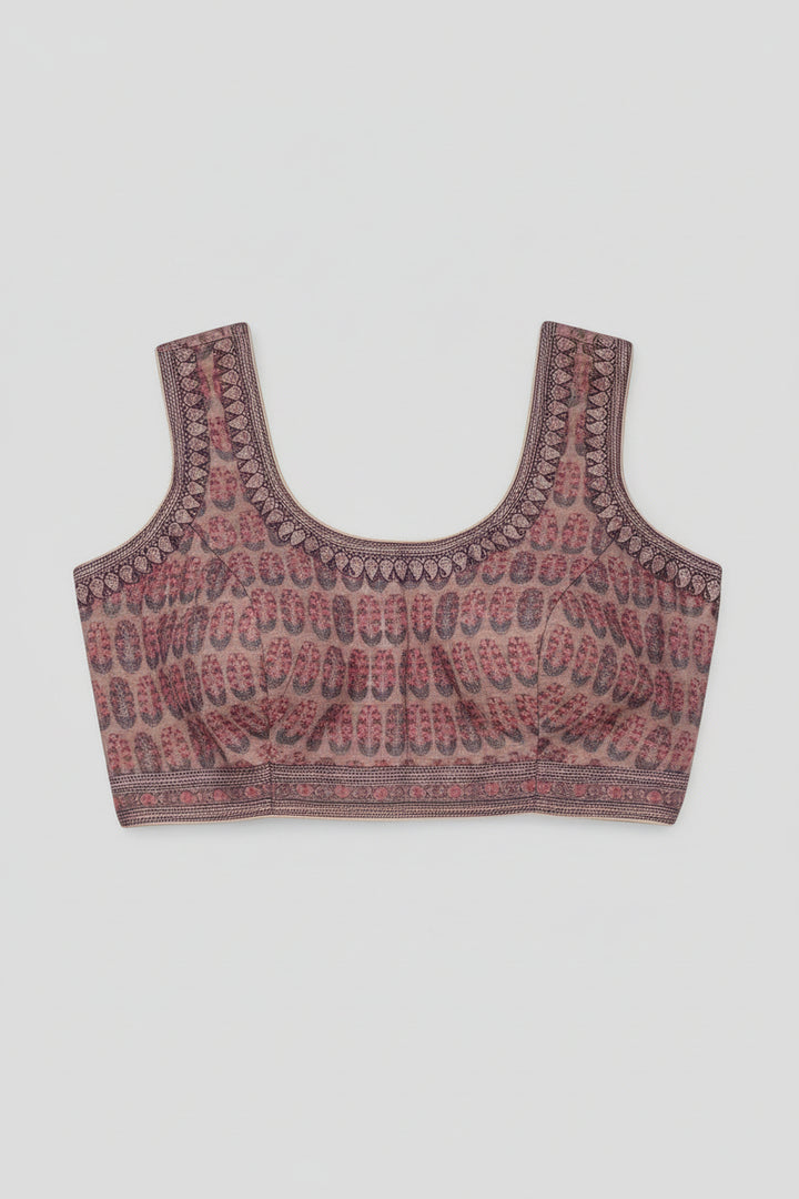 Elysian Dream - Fancy Satin Silk Digital Print Saree