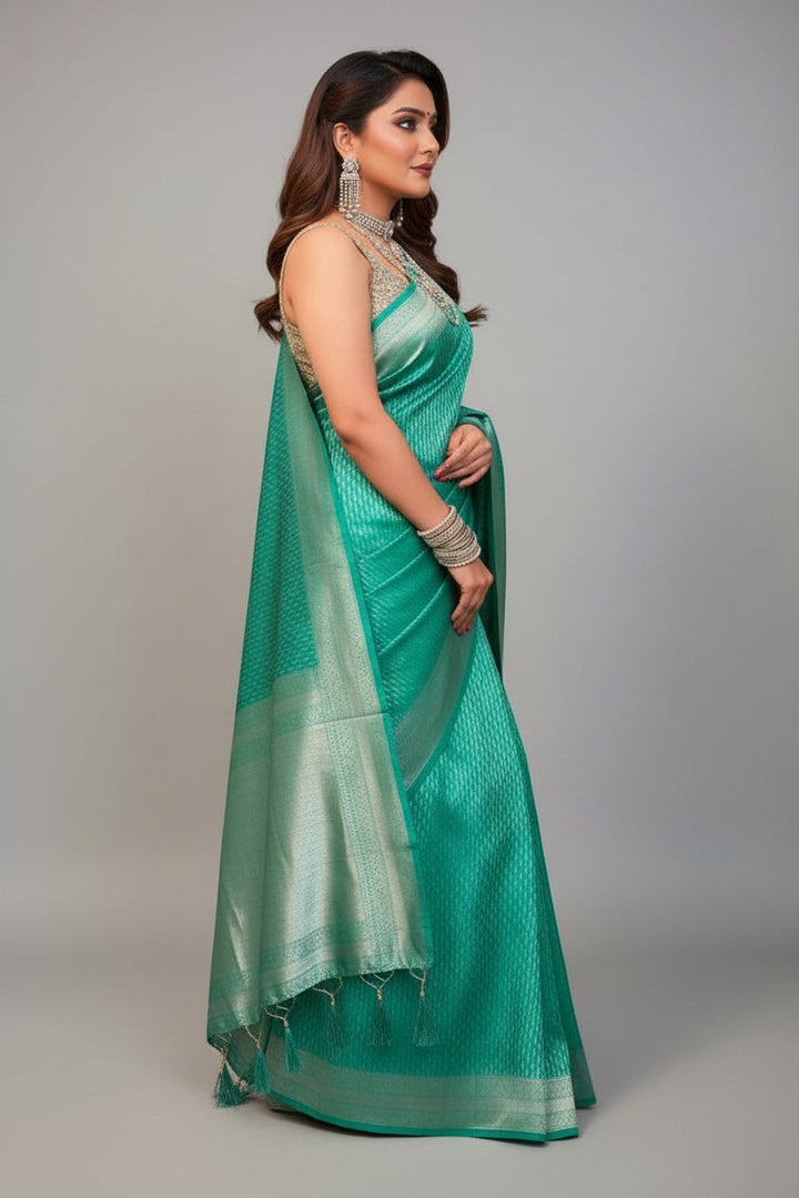 Shimmering Embrace: Kanjivaram Saree