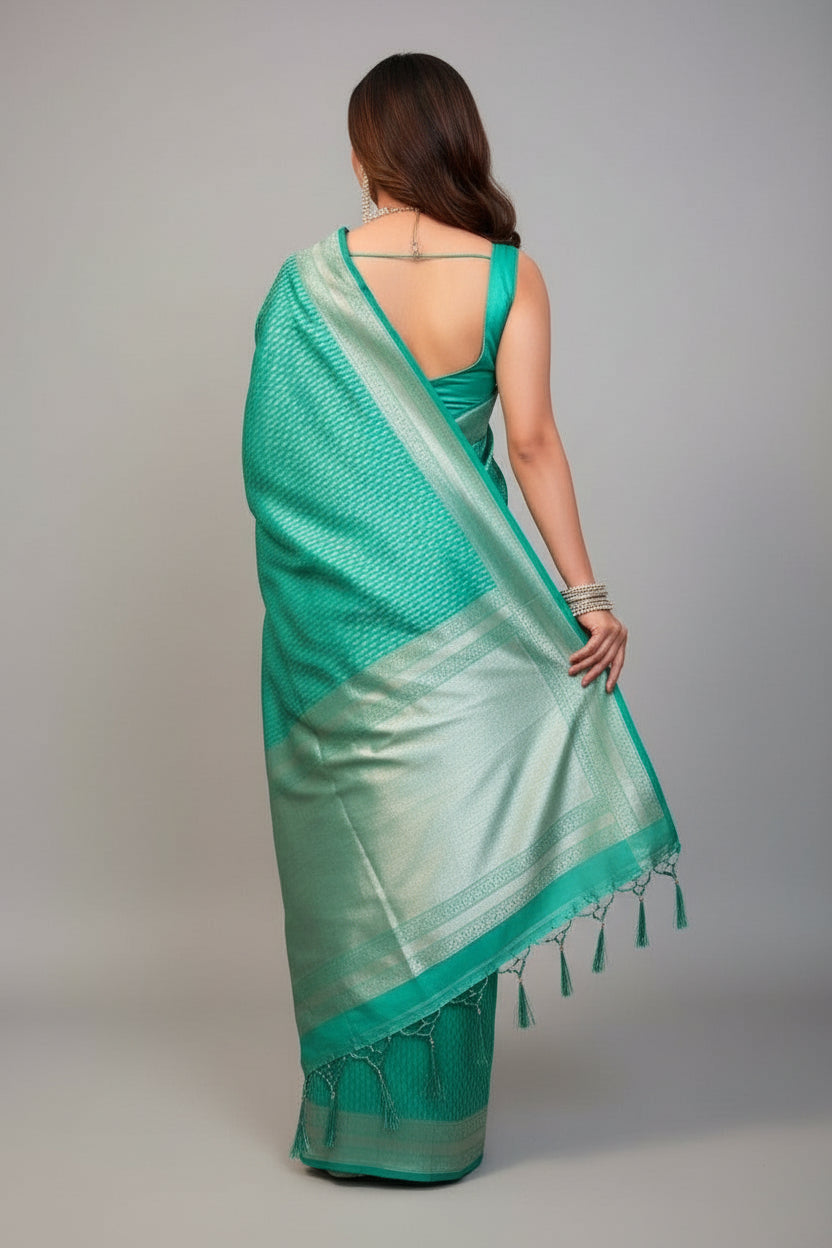 Shimmering Embrace: Kanjivaram Saree