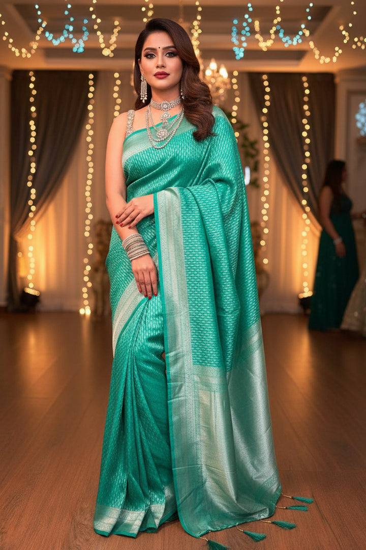 Shimmering Embrace: Kanjivaram Saree