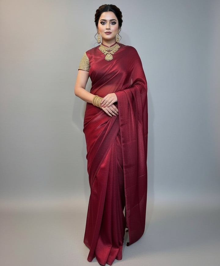 Glow of Eternity Fancy Silk Saree