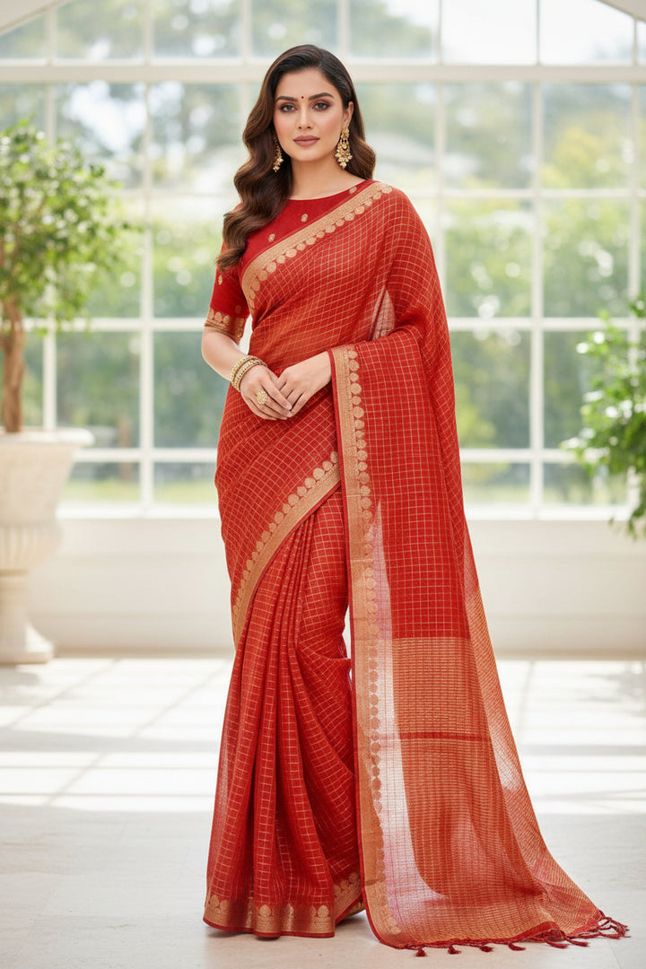 Nova Waterfall Viscose Georgette Saree