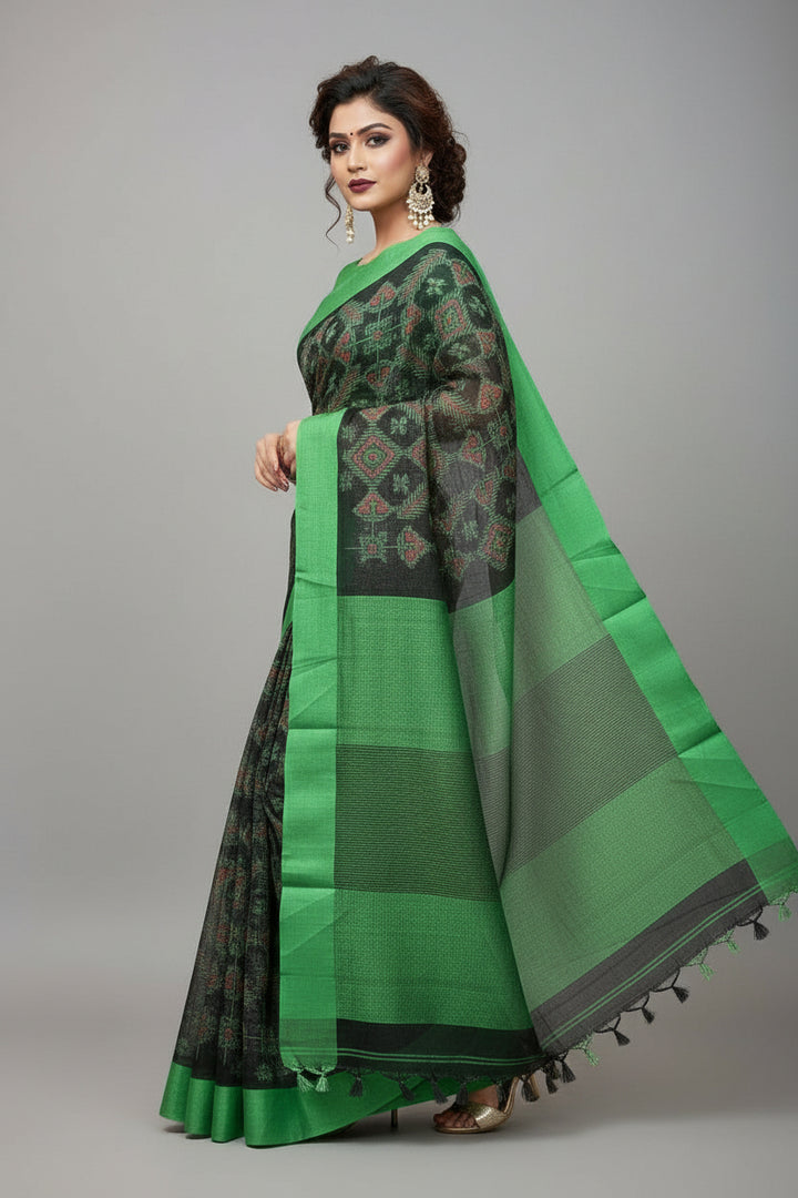 Saree Goals - Pure Linen Saree