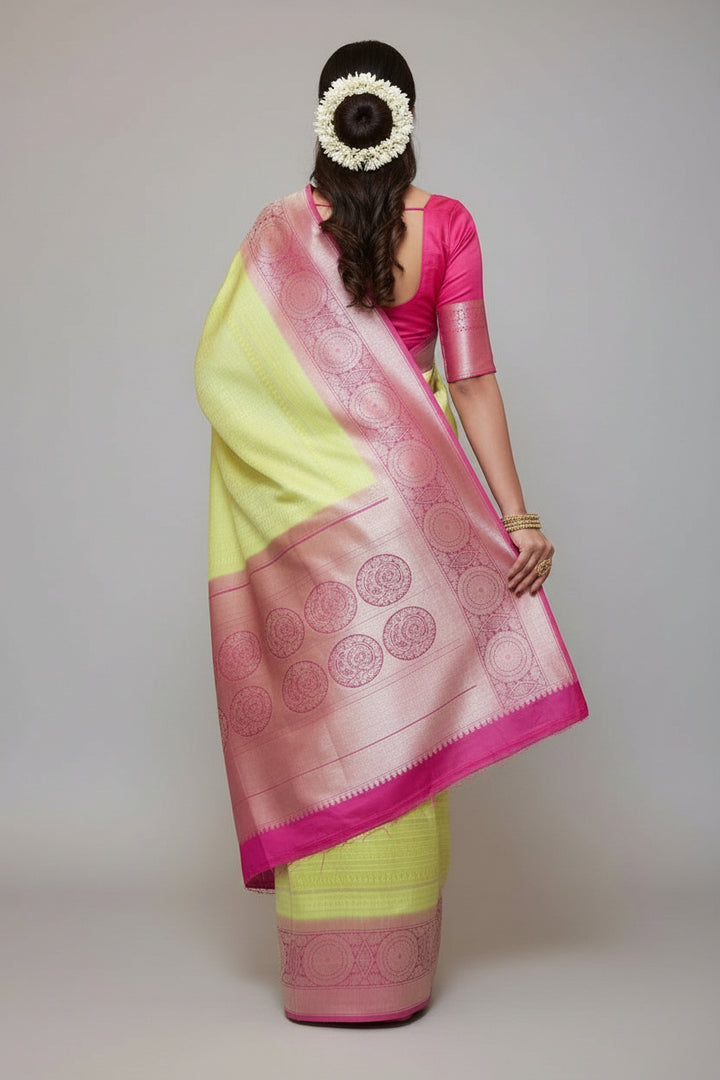 Saanvika Banarasi Kubera Pattu Saree