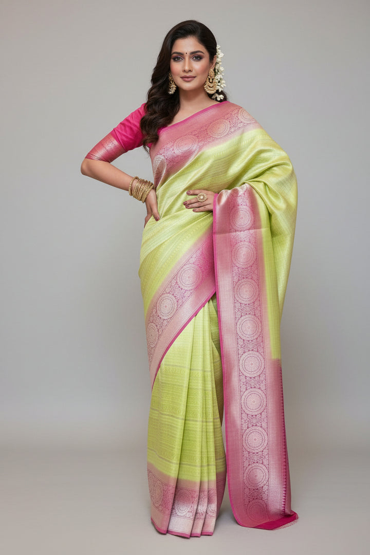 Saanvika Banarasi Kubera Pattu Saree