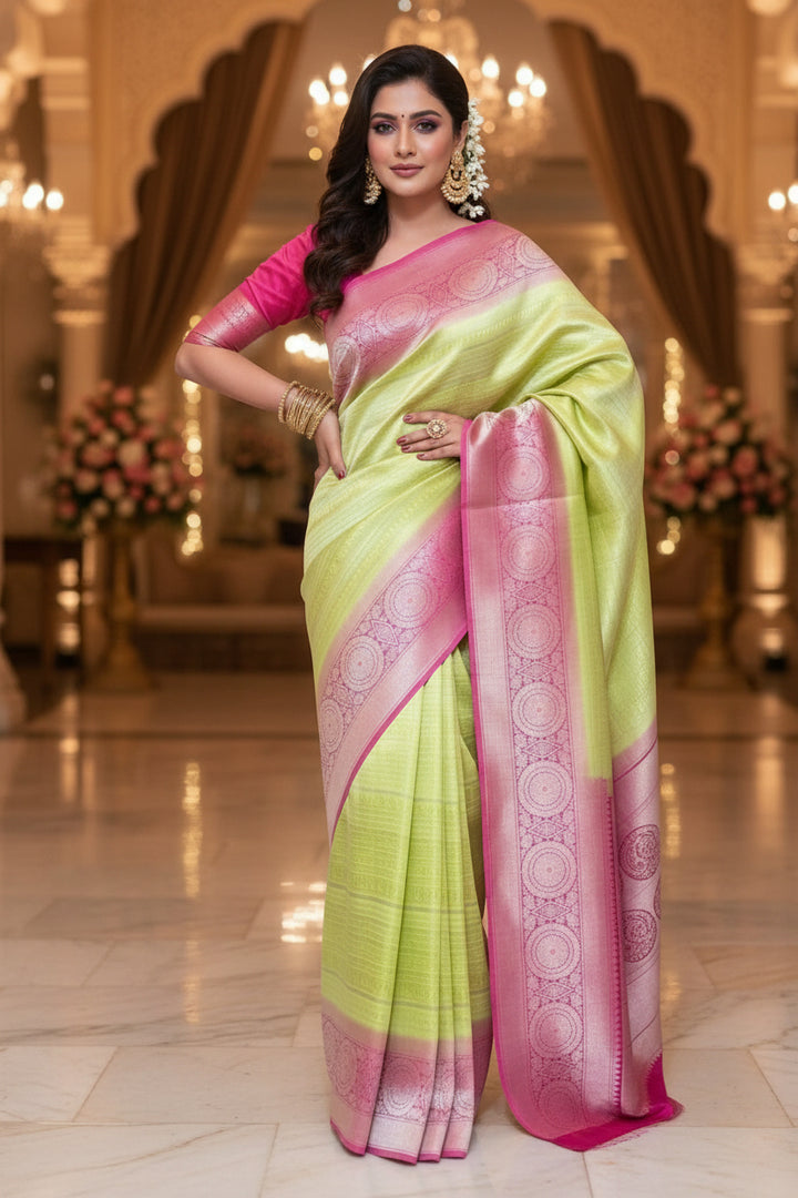 Saanvika Banarasi Kubera Pattu Saree