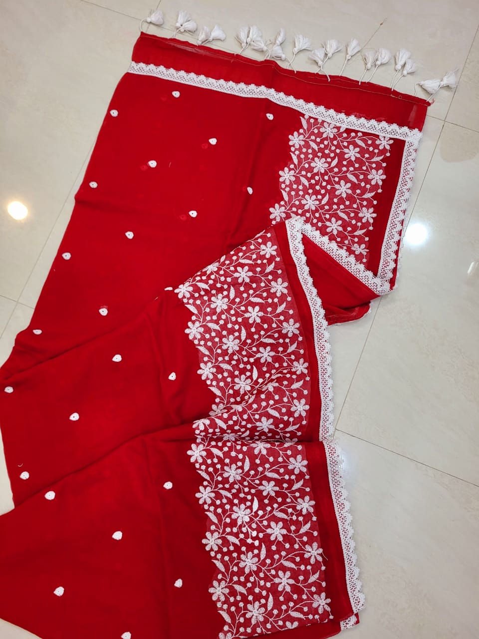 Kagojhawa Mul Cotton Saree